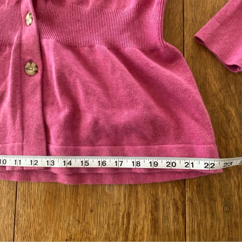 Eddie Bauer Pink Women's Cashmere Cotton Sweater - Picture 5 of 8